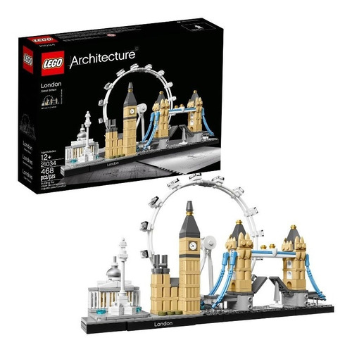 Kit De Construcción Lego Architecture Londres 21034 468 Pzas