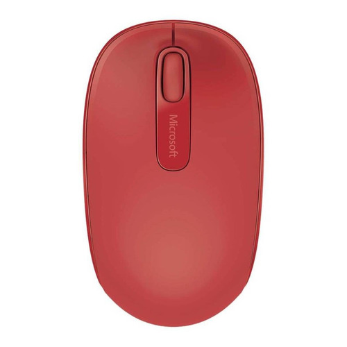 Mouse inalámbrico Microsoft  Mobile Souris Wireless Mobile 1850 rojo