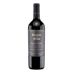 Vinho tinto chileno Casillero del Diablo reserva privada 750ml no Mercado Livre com oferta e cupom de desconto