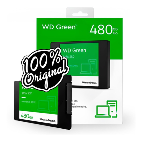 Ssd Western Digital Wd  480gb Green ( Original )