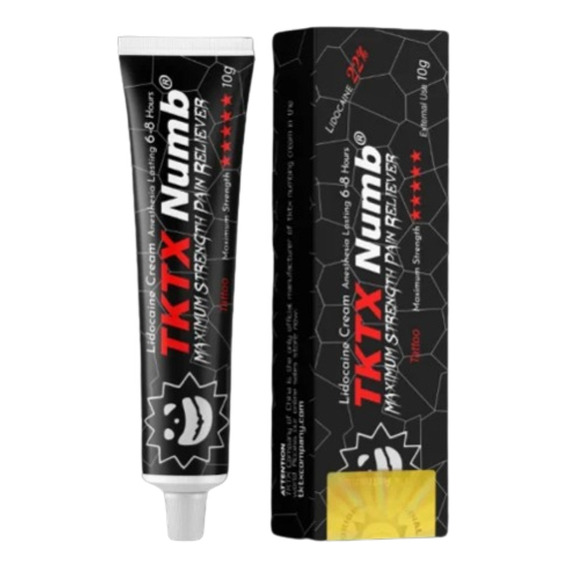 Crema Tktx Numb Original Ultra Rapida La Mas Potente
