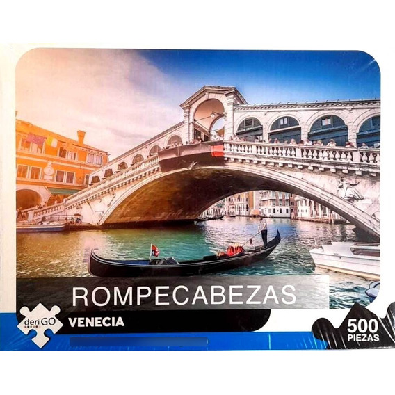 Rompecabezas Puzzle 500 Piezas Venecia Italia Made Colombia