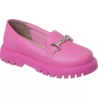 Mocassim Infantil Feminino Macio Oxford Clássico Ref 28002