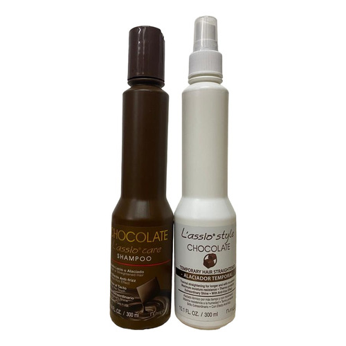 Chocolate Lassio Care Shamp 300ml + Alaciador Temporal 300ml