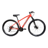 Bicicleta Aro 29 Ksw Xlt 21v Cambios Shimano Cor Vermelho Tamanho de Quadro 15
