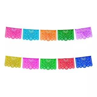 Papel Picado - Guirnalda Decorativa Encanto Multi