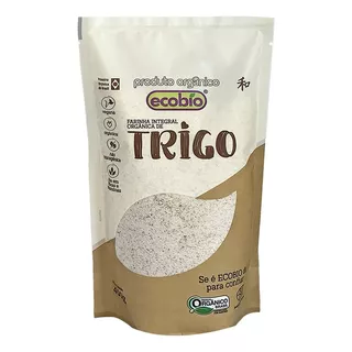 Farinha Trigo Integral Orgânica Não Transgênico Ecobio 400 G