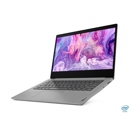 Laptop  Lenovo IdeaPad 14IML05  platinum gray 14", Intel Core i3 10110U  8GB de RAM 1TB HDD, Intel UHD Graphics 620 1366x768px Windows 10 Home