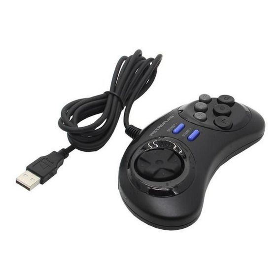 Gamepad Joystick Retroflag Sega Usb Retro Classic Megadrive