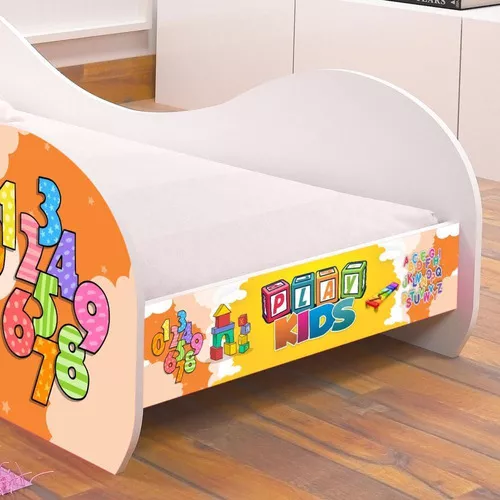 Cama Infantil Carro Drift - Vermelho / Branco - Rpm Móveis