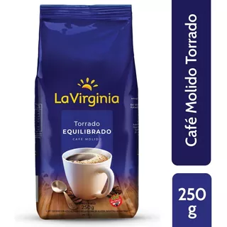 Café Molido Torrado Clásico La Virginia X 250 G Sin Tacc