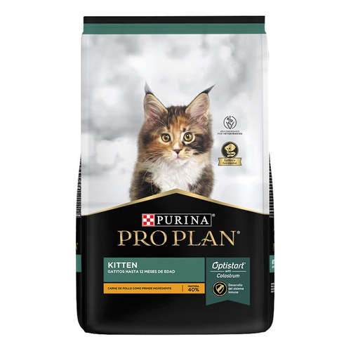 Alimento Pro Plan OptiStart Kitten para gato de temprana edad sabor pollo y arroz en bolsa de 3 kg