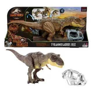 Tiranosaurio Rex Jurassic World Mega Rugido Original Mattel