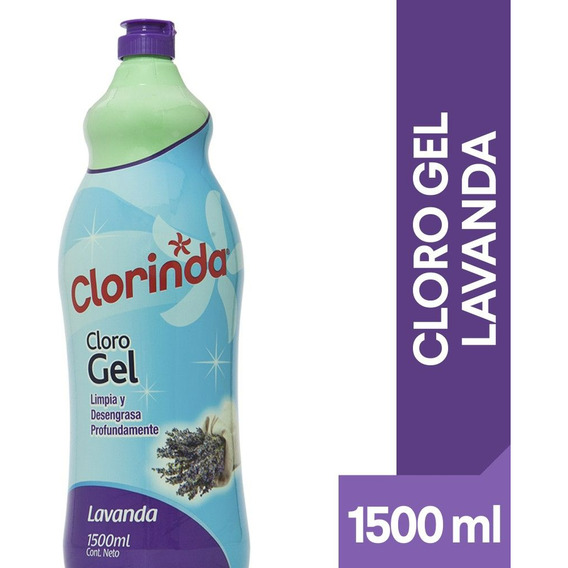 Cloro En Gel Clorinda Lavanda 1500 Ml