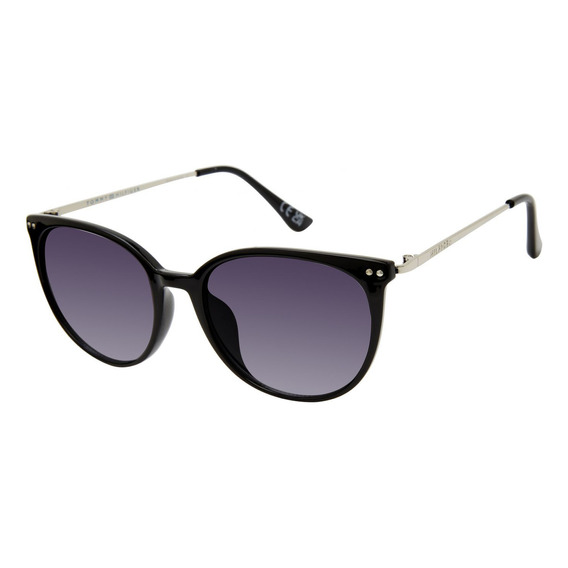 Lentes De Sol Tommy Hilfiger Outlook X67032 Negro Mujer