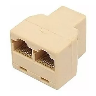 Adaptador Splitter Rj45 Hembra A Dos Rj45 Hembras Internet