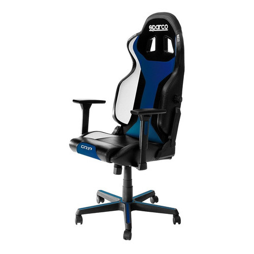 Silla Sparco Gaming Grip Sky Color Azul