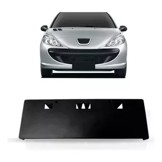 Moldura Da Placa Dianteira Peugeot 207 2008 2009 2010 2011 