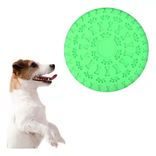 Frisbee Para Perros Disco De Goma Flexible Peq 18cm