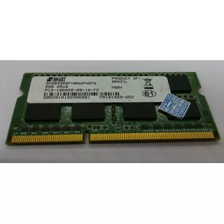 Memoria Ram Smart Note 2gb 2rx8 Pc3 10600s-09-10-f2.