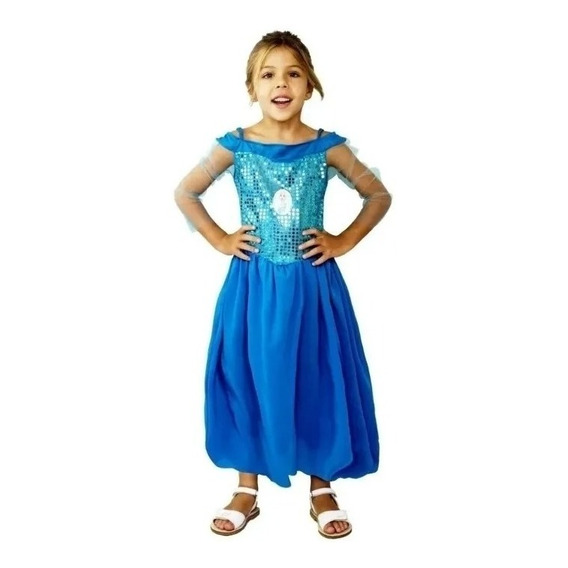 Disfraz Frozen Elsa Y Anna Disney Económico New Toys