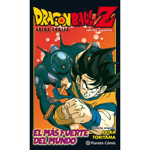 Dragon Ball Z Anime Comic El Hombre Más Fuerte Del Mundo