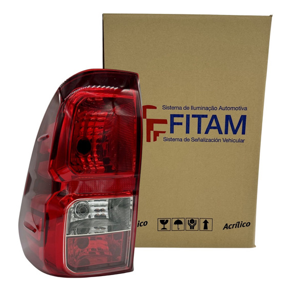 Faro Trasero Izquierdo Hilux 2016-2024 Con Cableado Fitam