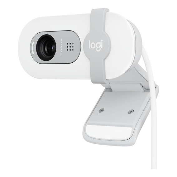 Camara Logitech Brio 100 Fhd 1080p Usb-a White