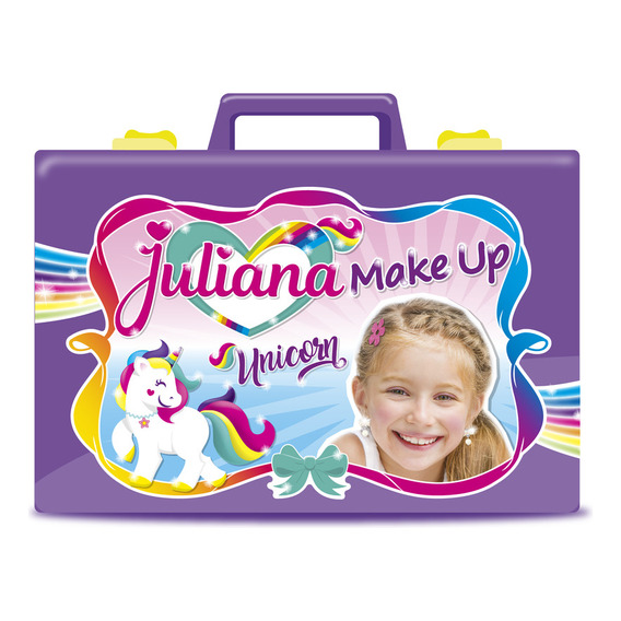 Valija Juliana Make Up Maquillaje Unicornio Chica Original 