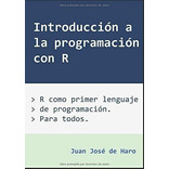 Introduccion A La Programacion Con R Ro Primer., De De Haro, Juan Jo. Editorial Independently Published En Español