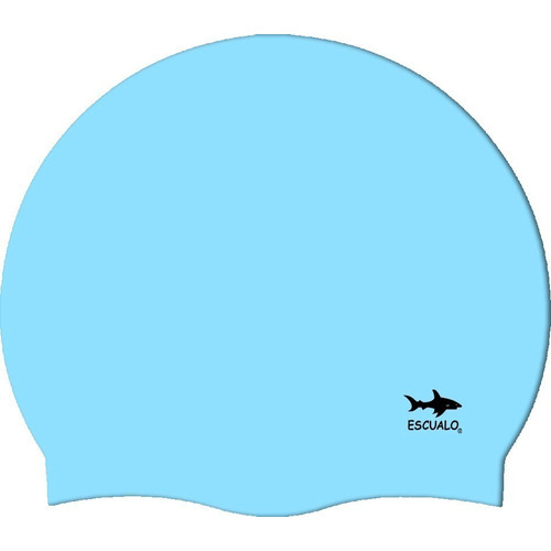 Gorra Natación Adulto Color Aqua - Escualo Diseño de la tela Liso Talla unitalla