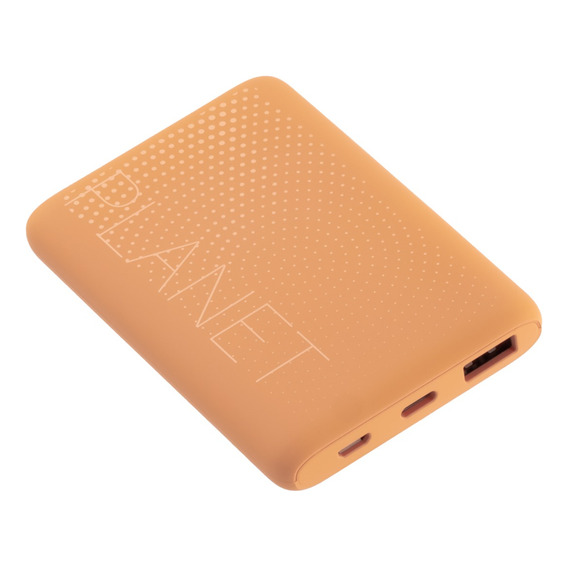 Bateria Portatil Power Bank Mobo Planet 5000 Mah Color Naranja