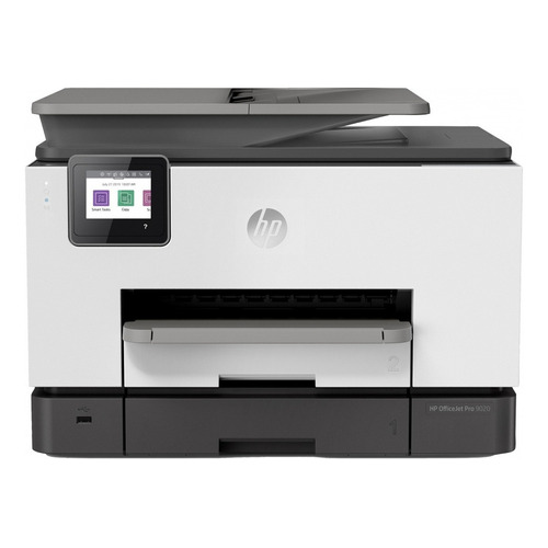 Impresora a color multifunción HP OfficeJet Pro 9020 con wifi blanca y negra 100V/240V 1MR69C