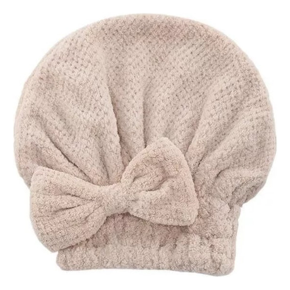 Gorro Toalla Microfibra Turbante Secar Cabello Rápido Ducha