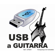 Reproduzca Audio Guitarra En Cpu Ref: Utg01 Computoys Sas