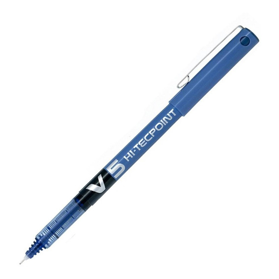 Bolígrafo Pilot V5 Clásico, Tinta Líquida, Clip Metálico
