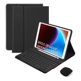 Capa Tablet+techno+mouse Para  2022 iPad 10ª Geração/10.9