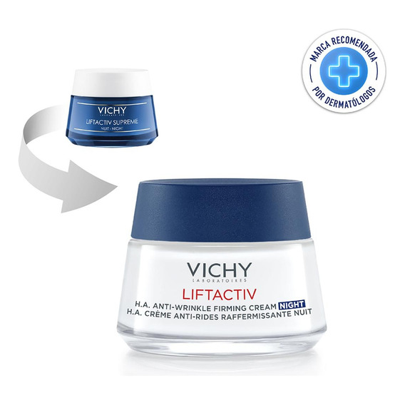 Crema De Noche Anti-edad Vichy Liftactiv Supreme 50ml