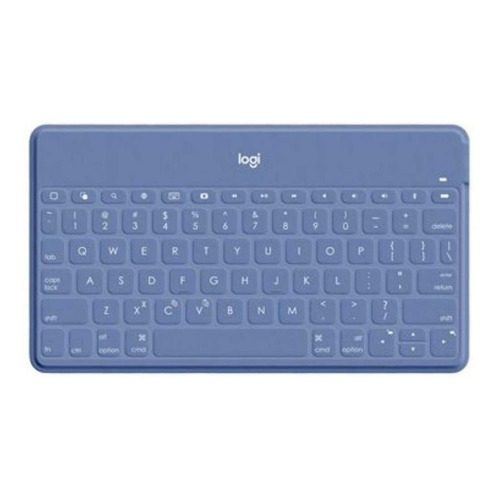 Teclado bluetooth Logitech Keys-To-Go QWERTY español color classic blue