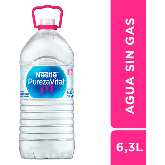 Agua Mineral Nestle Pureza Vital Bidon 6.3l