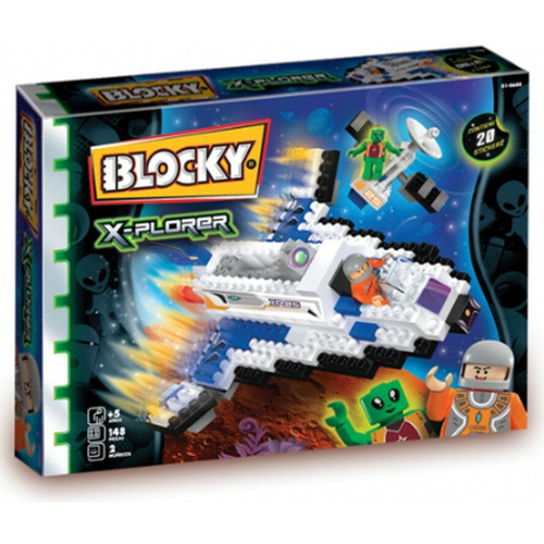 Blocky X Plorer Transbordador Espacial 01 0688 Cantidad de piezas 148