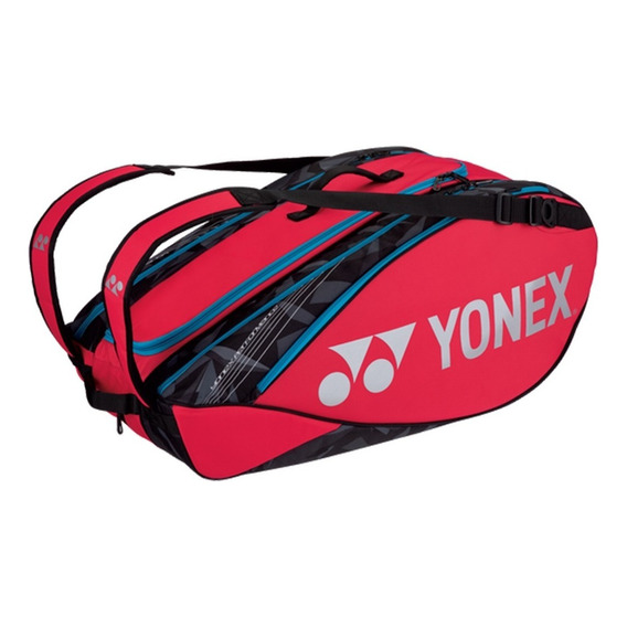 Raquetero Yonex Pro Raquect Bag 9pcs Tango Red Vcore Color Rojo