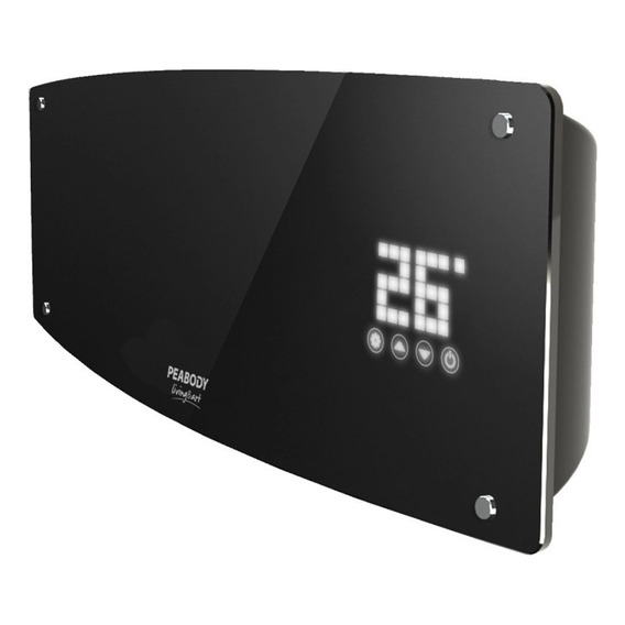 Calefactor Peabody Pe-cv20 C/remoto Digital Touch Negro