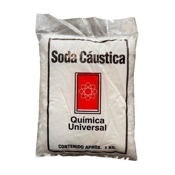 Soda Caustica Quimica Universal 1kg