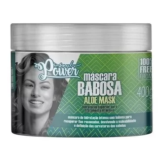 Máscara Soul Power Babosa Aloe Mask Hidratação Intensiv 400g