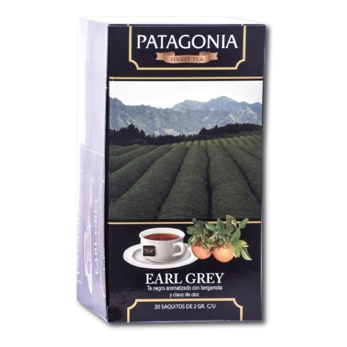 Te Patagonia Premium X 20 Saq. Earl Grey