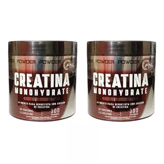 Pack X2 Creatina Monohidratada Fnl 60serv Masa Muscular