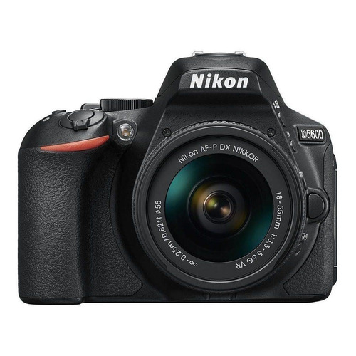  Nikon Kit D5600 18-55mm VR DSLR color  negro