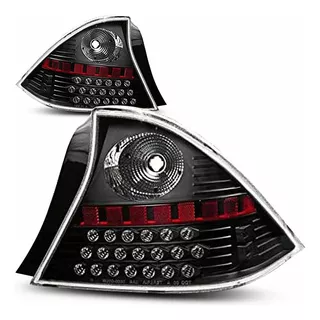 Calaveras Led Ahumadas Para Honda Civic 2001 - 2003