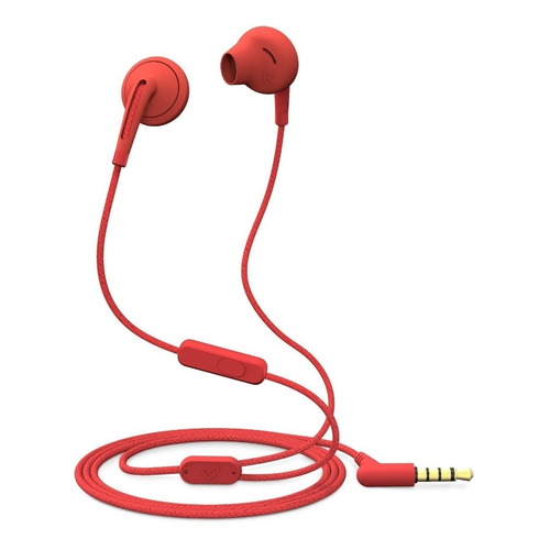 Audífonos Energy Sistem Earphones Style 2+ Raspberry (rojo)